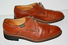 PARABOOT Derby à Lacets Femme Cuir Lisse Marron Caramel T 5.5 / 38.5 BE