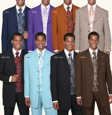 4 button fashion suit with