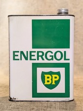 Ancien bidon d'huile BP