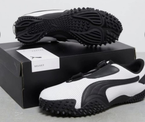 Puma mostro white perf leather - perf,