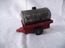 REMORQUE TOLE CITERNE TOLE JOYAX POMPIER JOUET DE MARSEILLE noGAMA JOUSTRA DINKY