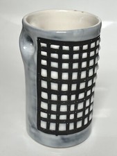 Roger Capron Vallauris : Joli Gobelet de Service à Orangeade en Céramique