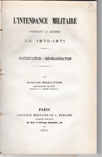 BARATIER - L'INTENDANCE