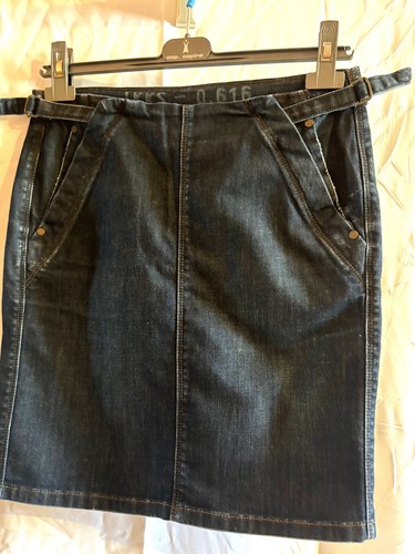 Ikks jupe jeans taille 38 - en,