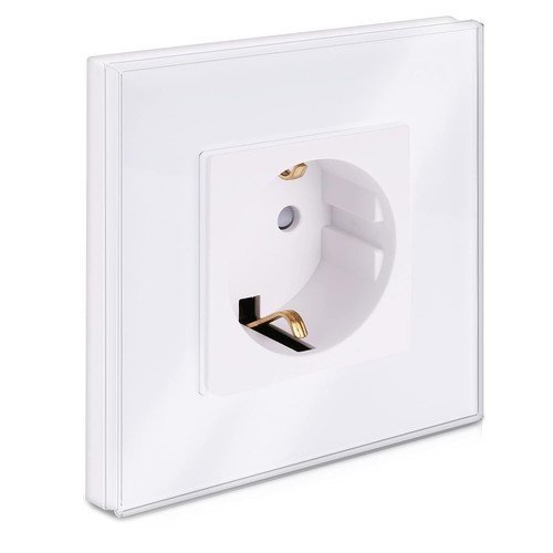 Prise courant schuko murale - prise,