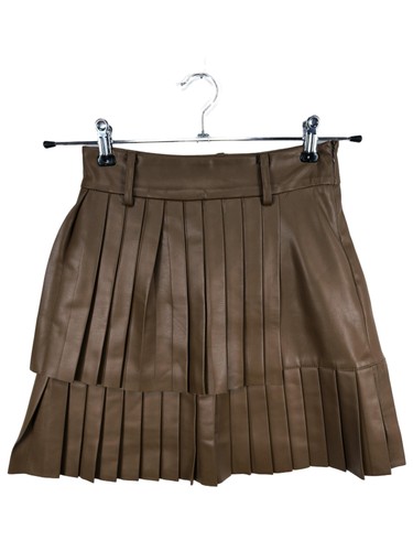 Zara jupe cuir - jupe, en