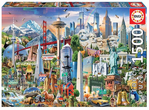 Puzzle adulte 1500 pièces - 1500,
