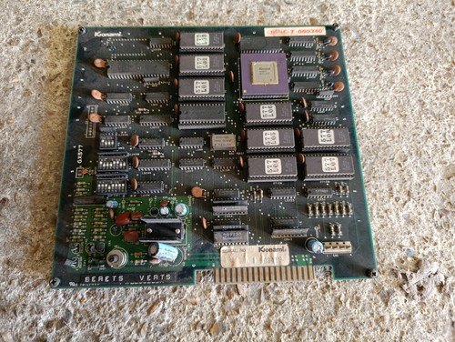 Pcb konami green beret - konami,