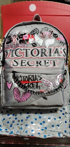 Victoria secret grey graffiti - secret,