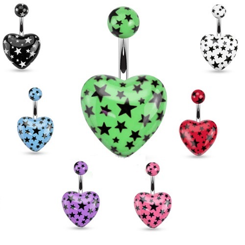 Piercing nombril étoile - piercing,