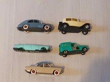 NOREV - LOT DE 5 VOITURES - A RESTAURER OU PIECES  - Ech: 1/43e - ANNEES 60 -