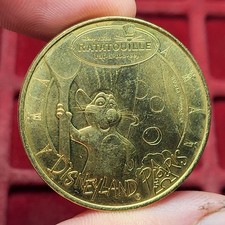 #109-101 ~ Token / Jeton - Monnaie de Paris - Disneyland Ratatouille 2014