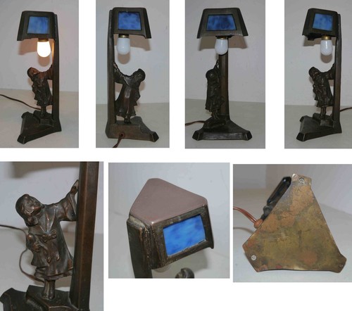 Unique ancienne lampe - , en