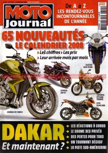 Moto journal 1791 - moto, test