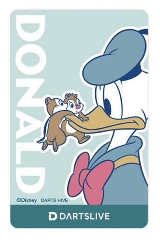 Darts live card donald - darts, duck