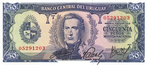 Uruguay pesos 1967 46 - 1967, p-46