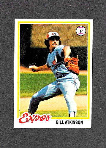 1978 topps set - set-break, bill