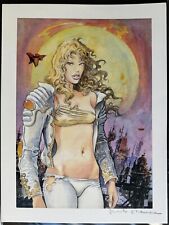 MANARA Tirage imprimé signé