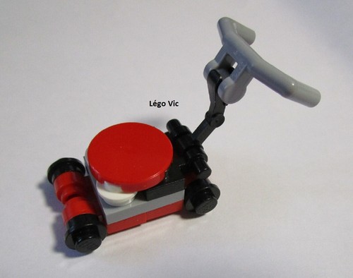 Lego tondeuse rouge lawn mower - tondeuse,