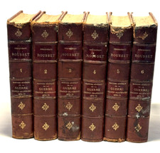HISTOIRE GENERALE GUERRE FRANCO ALLEMANDE 1870-71 Commandant ROUSSET en  6 tomes