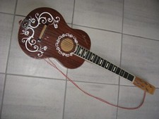 GUITARE ANCIENNE JOUET ENFANT en bois vintage