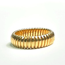 Bague Tubogas En Or Massif 18K