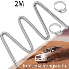 Tuyau d'échappement en acier inoxydable chauffage de stationnement diesel chauffage d'air 200cmφ25mm