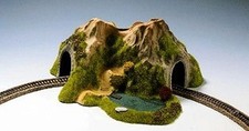 Noch 34660 - Tunnel avec Lac, 1 voie, 25 x 25 cm, hauteur 12 cm - N (1:160)