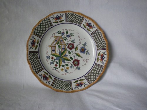 Assiette sarreguemines décor - assiette, sarreguemines,