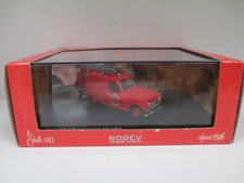 RENAULT 4 4L R4 F4 Fourgonnette POMPIERS de 1965 par NOREV 511006 au 1/43