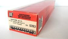 REF 5783 JOUEF VOITURE SUISSE SBB FFS  1 ET 2 ème CL EN BOITE ROUGE  HO