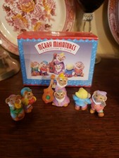1997 Hallmark Miniatures Six Merry Dwarfs Snow White Collection 3 Pieces in  Box