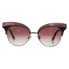 Dolce & Gabbana Lunettes Noir Rose à Reflets Chat Eye DG6109 Pailleté 350usd