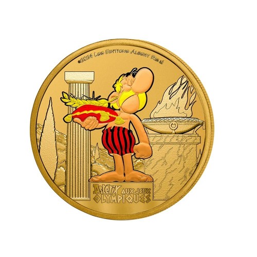 Médaille astérix - astérix,