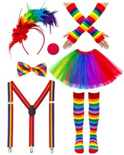 Costume de clown 7 pièces