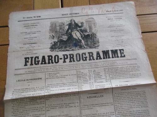 Journal figaro programme - journal, n°