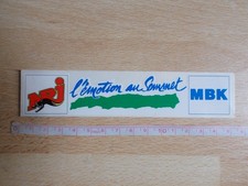 Autocollant Radio, cyclisme NRJ - MBK