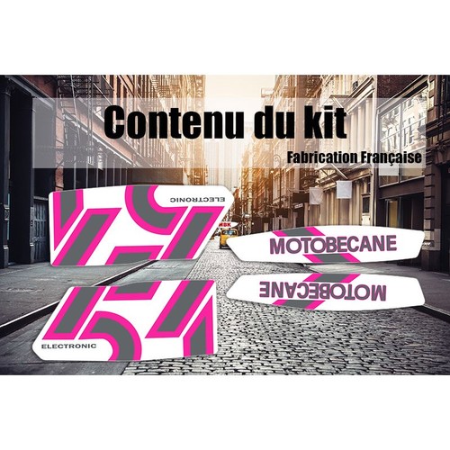 Kit stickers mbk motobecane - kit,