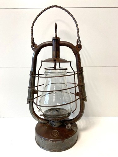 Ancienne lampe pétrole - lampe, à