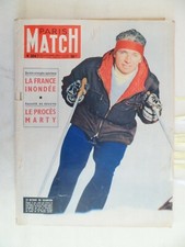 PARIS MATCH N°304 22/01/1955 E.ALLAIS M.MARTY D.ADDAMS THUNDERJET J.RUSSELL SCHW