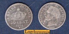 50 Cent. Napoléon III 1866 BB
