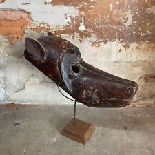 Masque de danse hyène, ethnie Bambara, Mali, début XXème