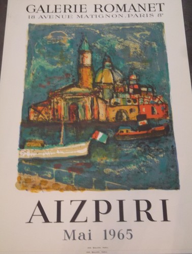 Affiche aizpiri galerie - ,,