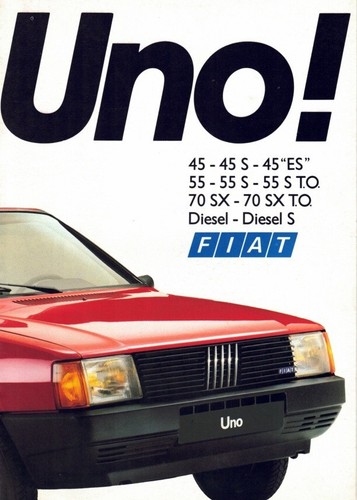 Catalogue brochure fiat uno - catalogue,