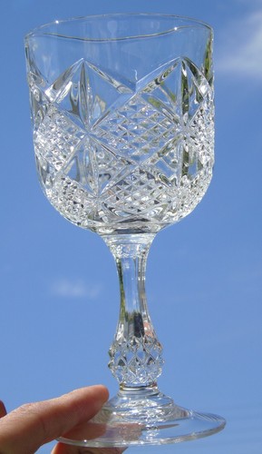 Bohème verre eau en - verre, à
