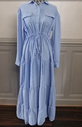 Robe été longue manche - longue,
