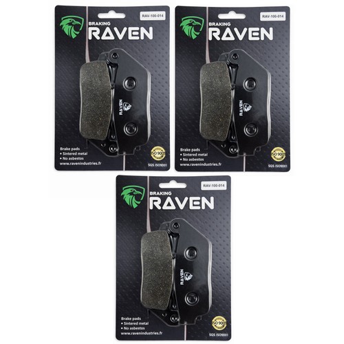 Kit plaquettes frein - 3, g