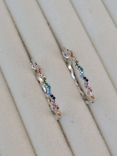Créoles argent sterling - créoles, en