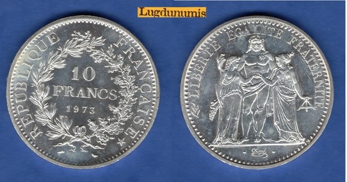 Francs hercule 1973 - francs, sup