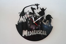 Horloge murale disque vinyle